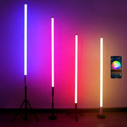 4 feet LED neon Smart-App Control tube light color studio | 360 video light sticks | Color changing LED tube lights | 5 pack