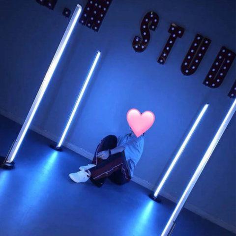 Blue led tube light 4 feet deals